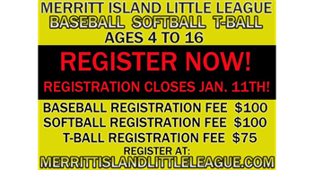 Spring Baseball & Softball Registration